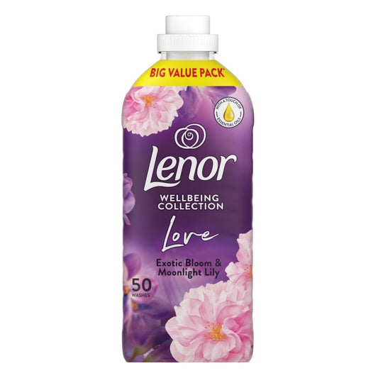 Lenor Fabric Conditioner - Exotic Bloom & Moonlight Lily - 1.65L