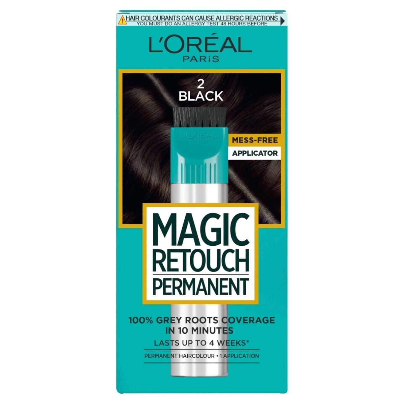 L'Oreal Paris Magic Retouch Permanent - 2 Black