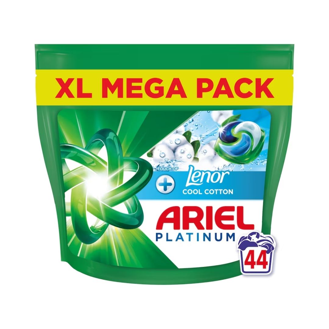 ARIEL PODS PLATINUM + COOL COTTON 44 pods
