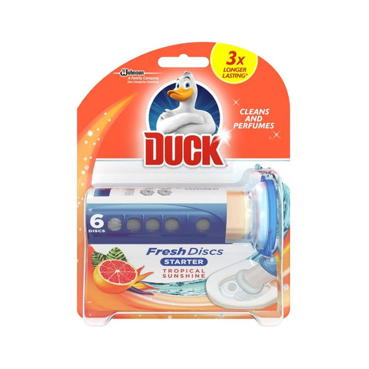 TOILET DUCK DISCS UNIT TROPICAL FRESH - 36ml