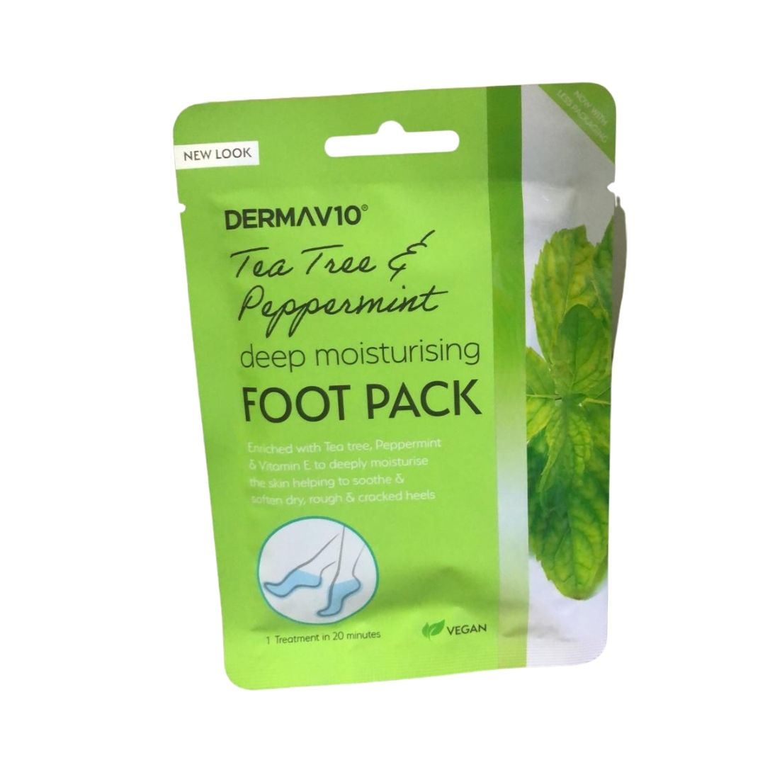 Derma V10 Deep Moisturizer Pack - Tea Tree & Peppermint
