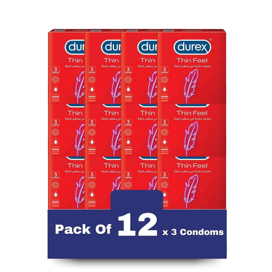 Durex Thin Feel - 3 Condoms