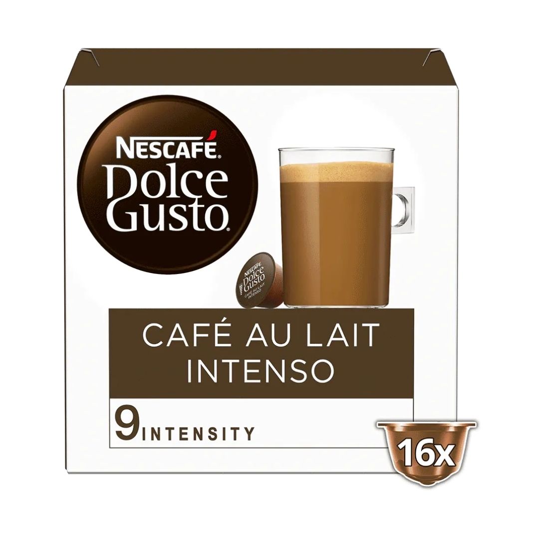 Dolce Gusto Café au Lait Intenso - Intensity 9 - 16 Capsules