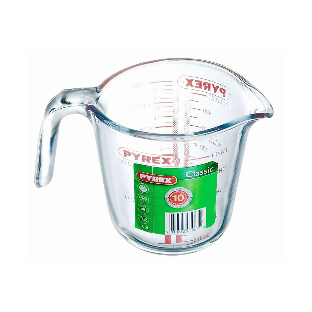 PYREX MEASURING JUG 0.5LTR