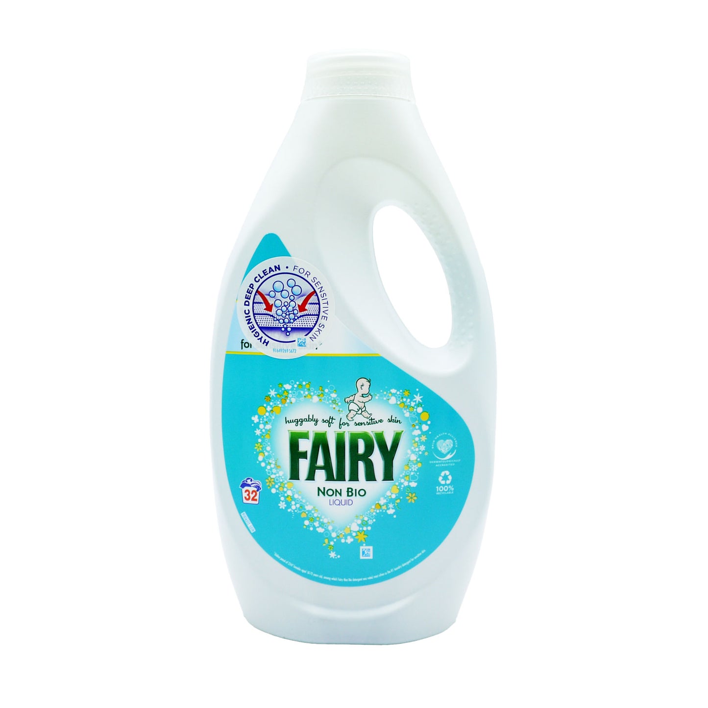 Fiary Laundry - non bio liquid - For Sensitive Skin- 32 W - 1120ml