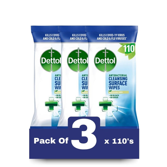 Dettol Cleaning Surface Wipes - Original - 110 Sheets