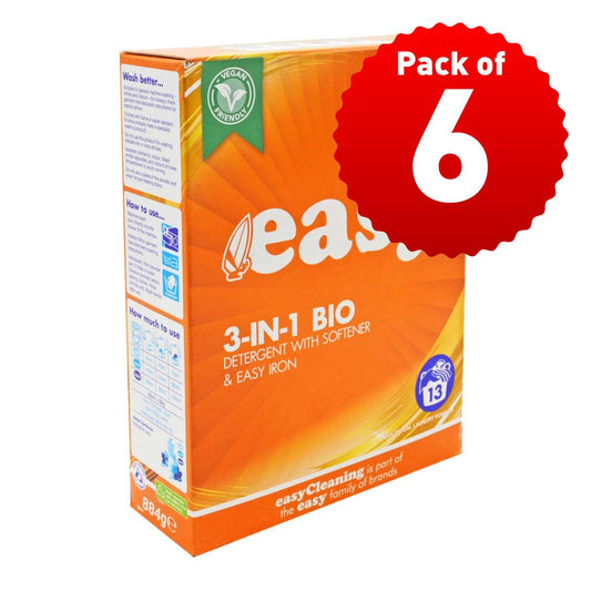 EASY 3 IN 1 BIO WASHING POWDER 13 WASH (UK) - 884g