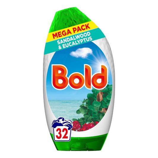 Bold Gel 32 Wash Sandalwood & Eucalyptus