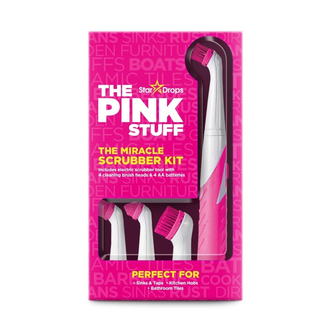 The Pink Stuff - Sonic Scrubber Brushes Kit