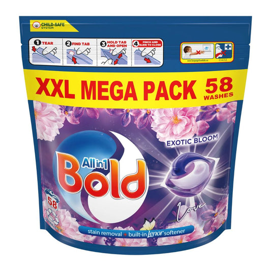 Bold All-in-1 pods 58 exotic bloom