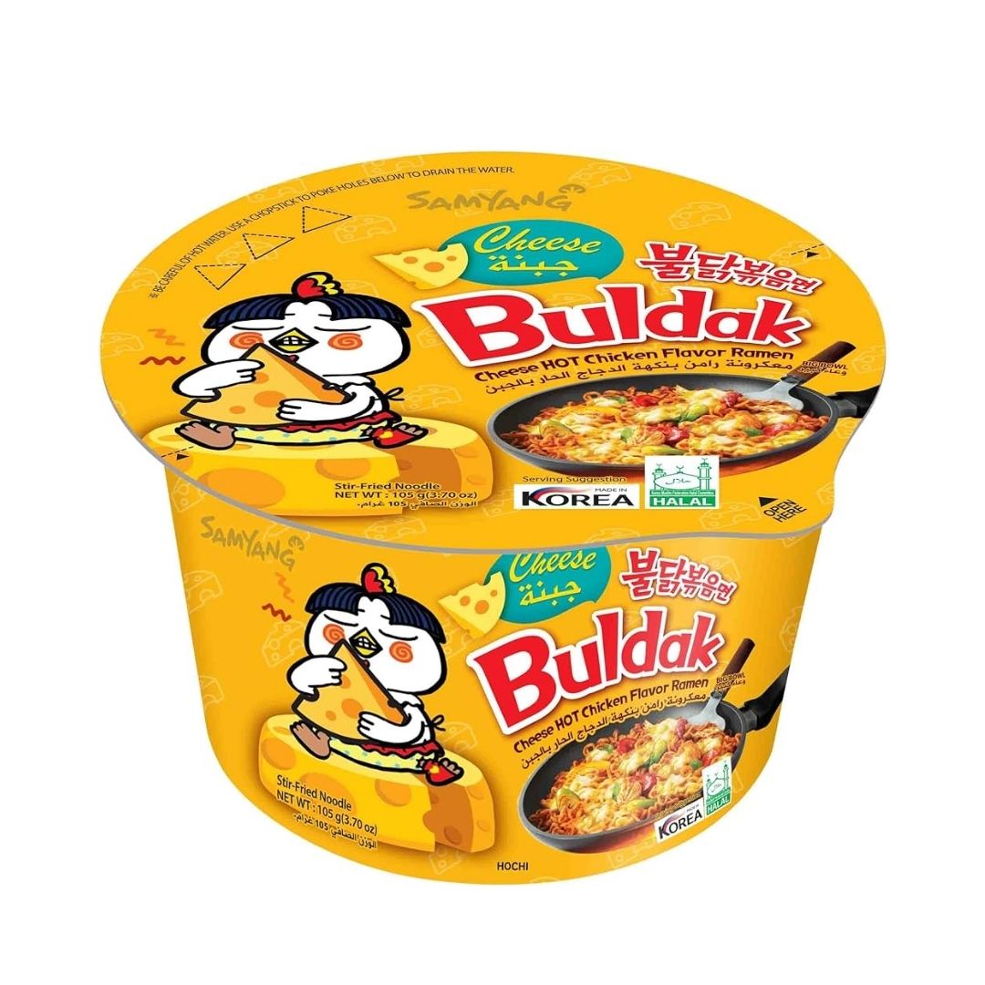 Samyang Buldak Hot Chicken Flavor Ramen - Quattro Cheese - 105g