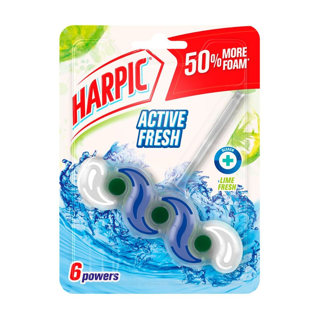 Harpic Rim Block Active Fresh Lime - 35gm
