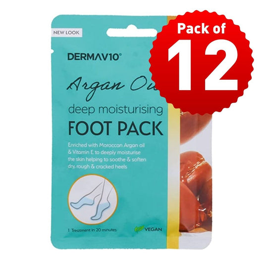 Derma V10 Argan Oil Foot Pack