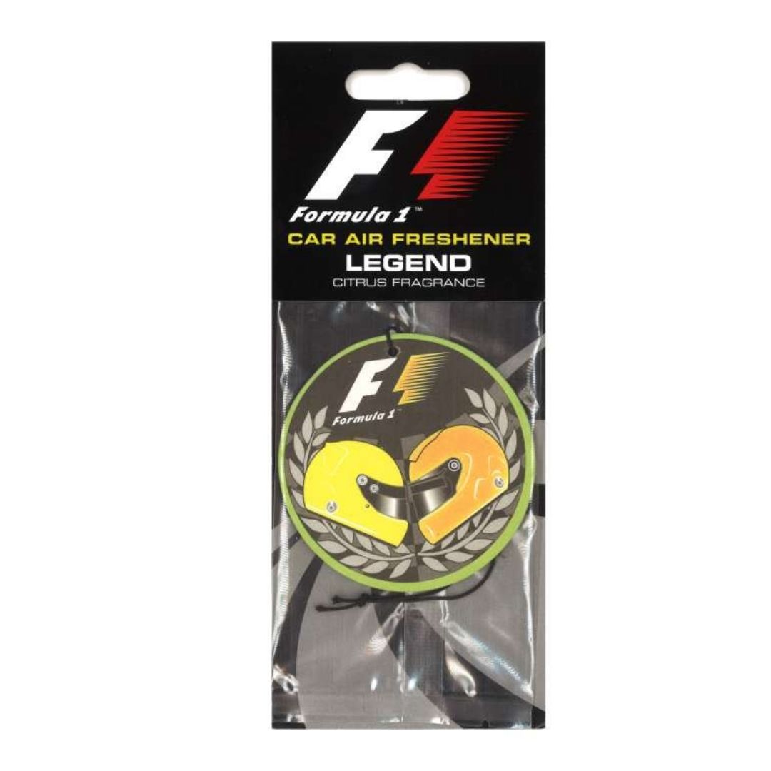 FORMULA 1 CAR AIR FRESHENER LEGEND CITRUS