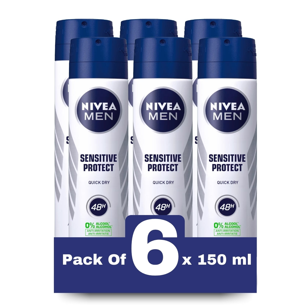 Nivea Sensitive Protect Spray - Men - 150ml