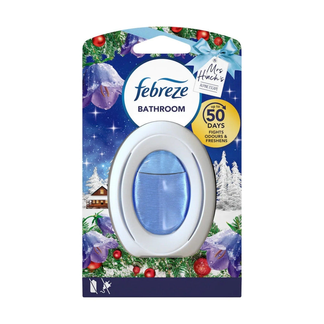 Febreze Bathroom Air Freshener Alpine Escape 8x1ct