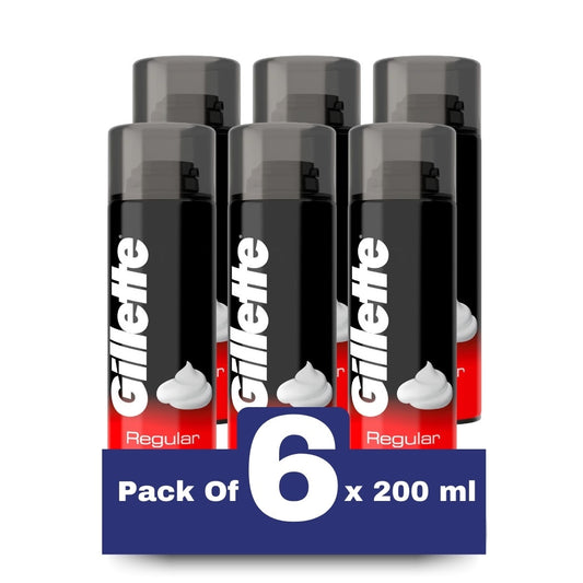 Gillette Shaving Foam Regular - 200ml