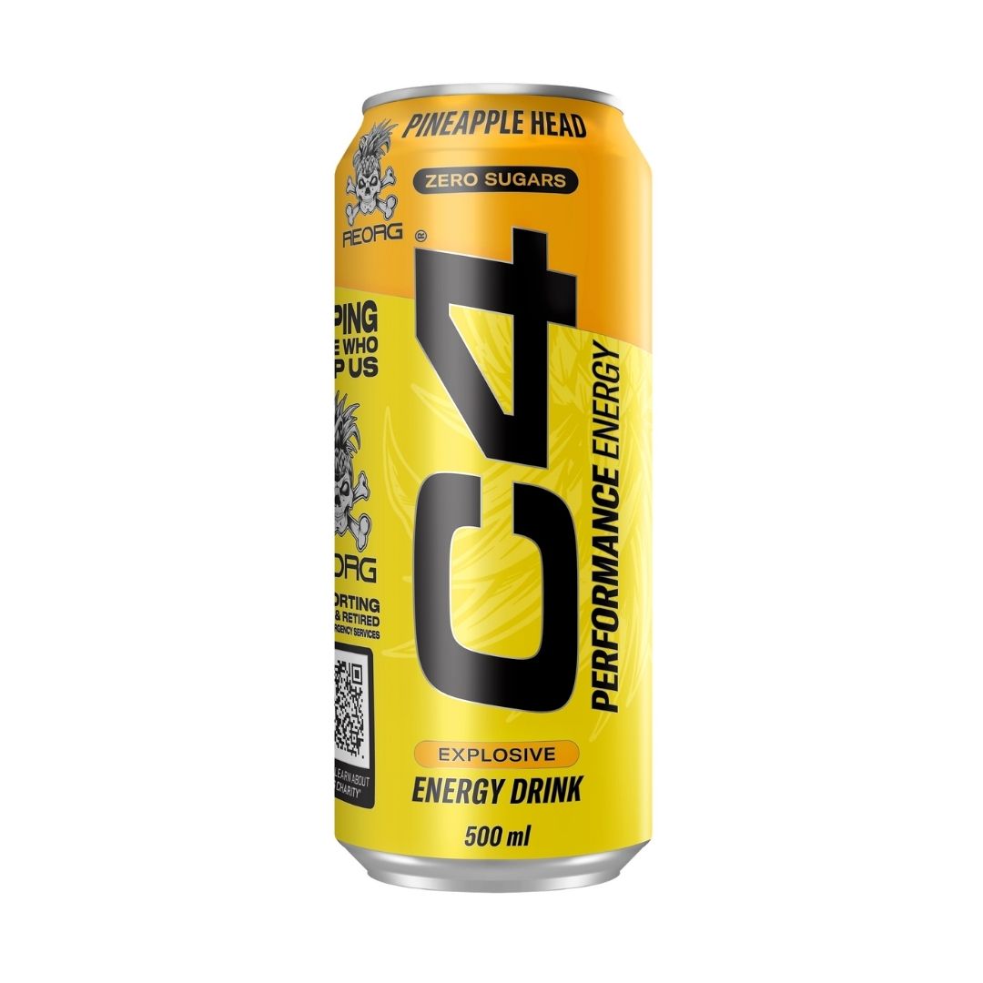 C4 pineapple head zero sugar - 500ML