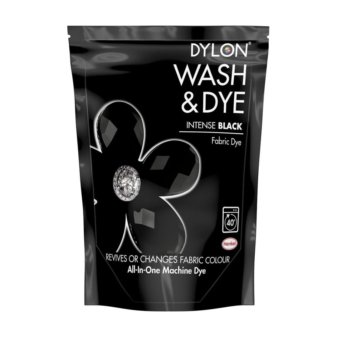 DYLON WASH AND DYE INTENSE BLACK - 350g