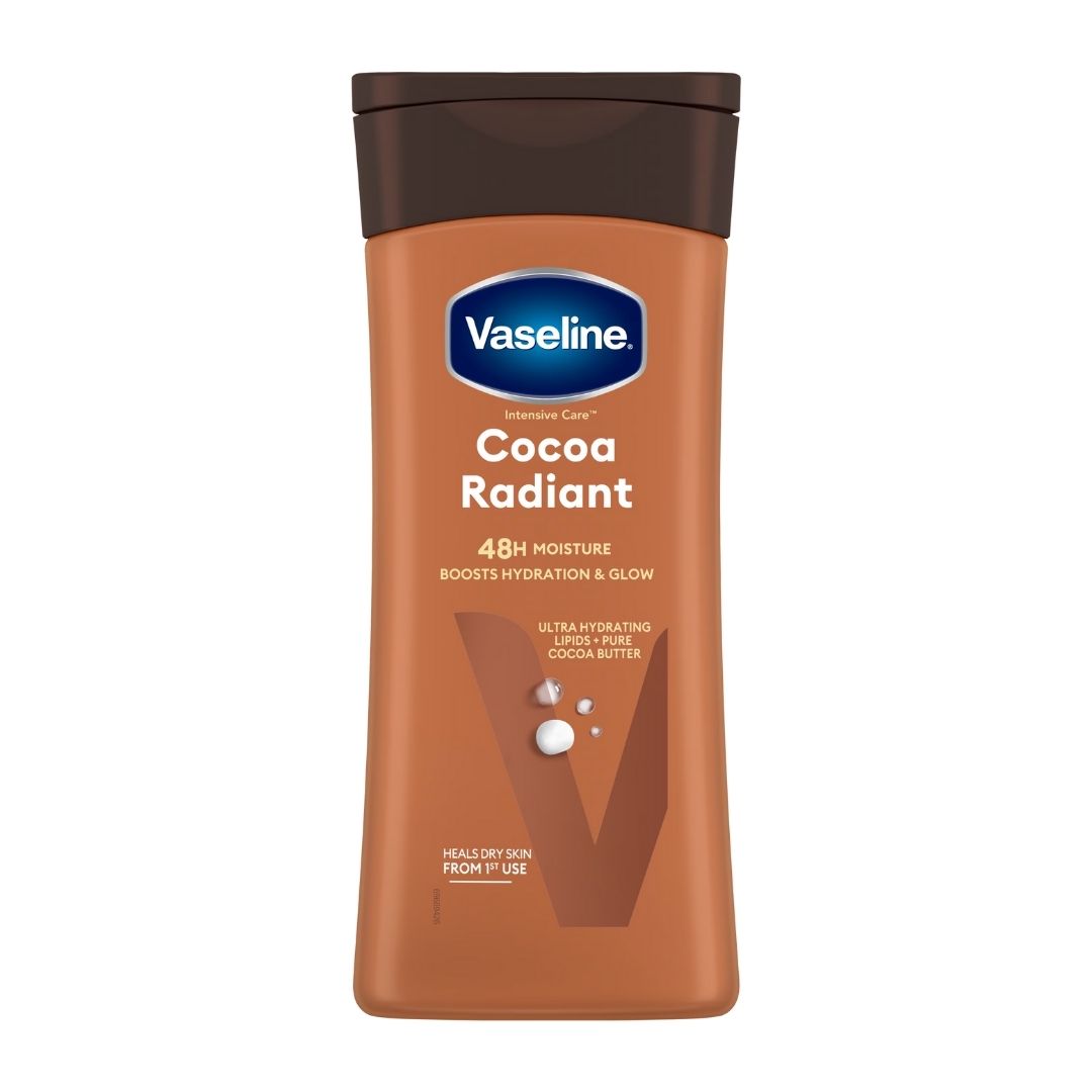 Vaseline Lotion Cocoa Radiant 48h (UK) - 400ml