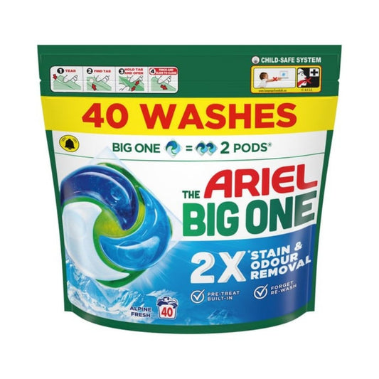 Ariel Big One Pods Alpine Fresh - 40 Pods
