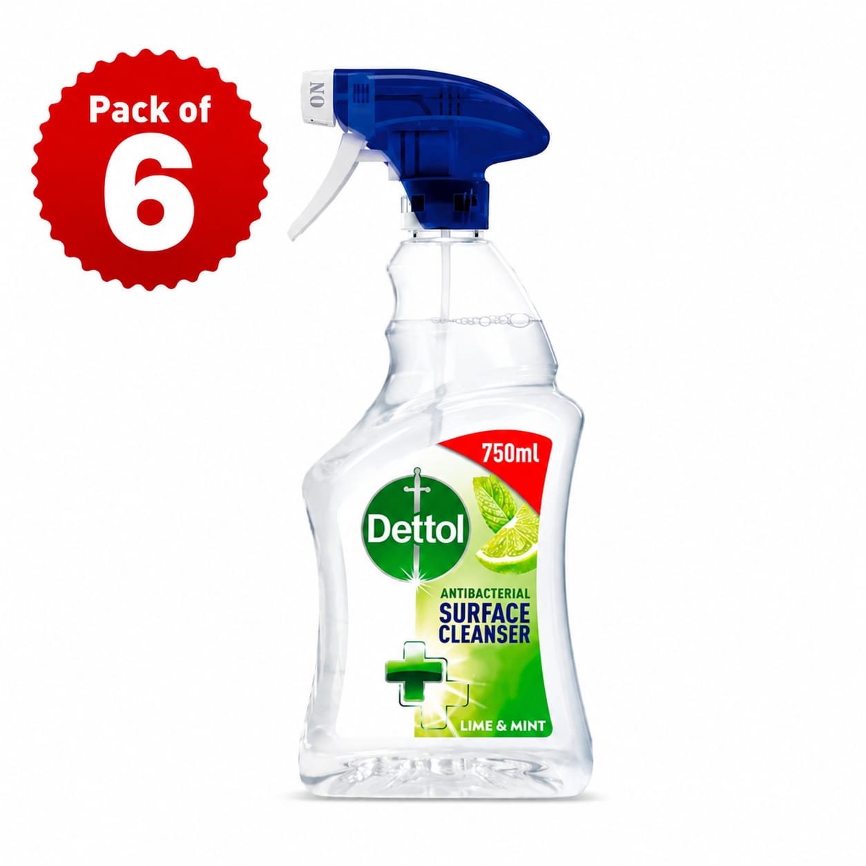 Dettol Anti-Bacterial Spray - Lime & Mint - 750ml