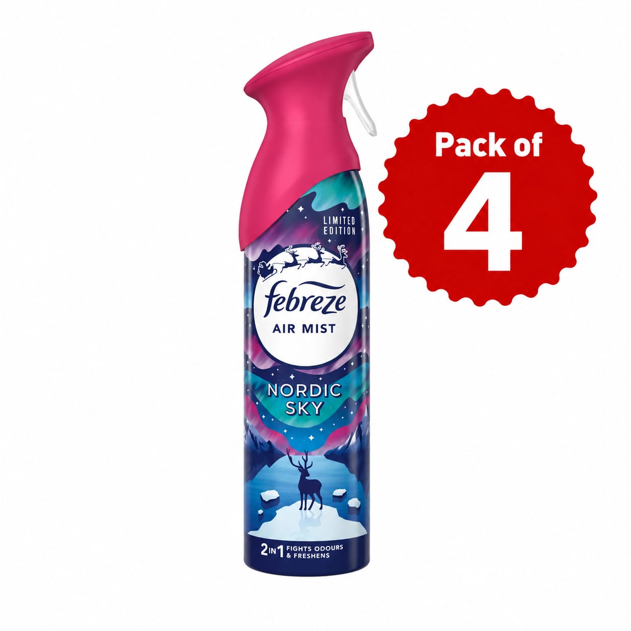Febreze Air Freshener Spray Nordic Sky - 185ml