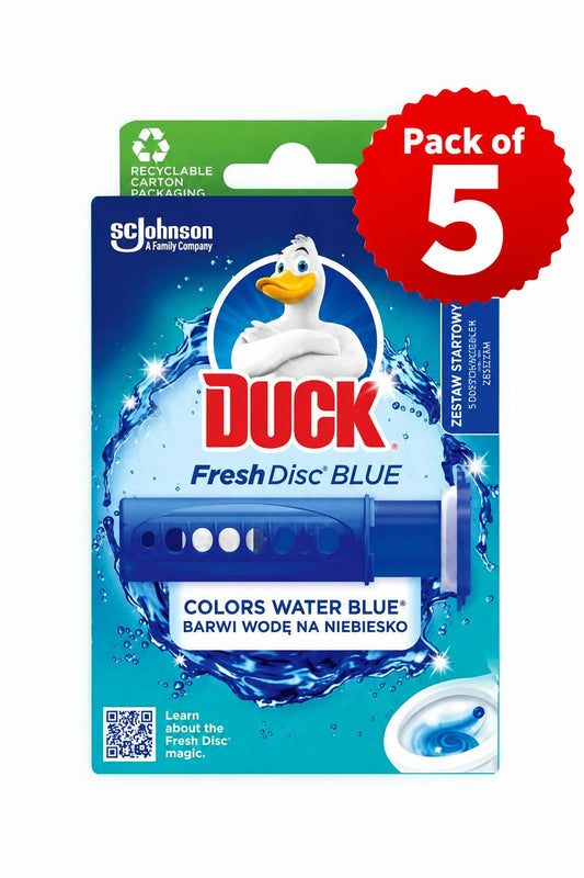 TOILET DUCK DISCS BLUE UNIT 36ml