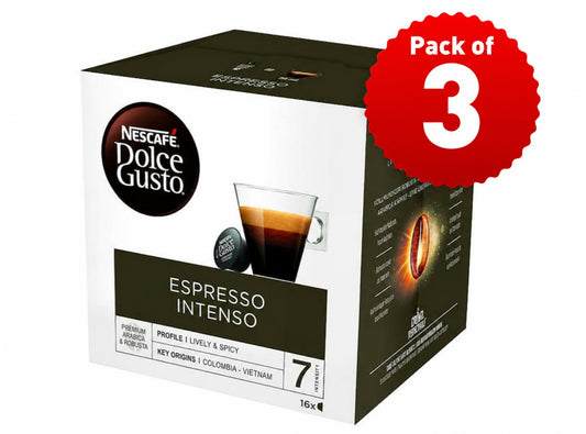 Dolce Gusto Espresso Intenso - Intensity 7 - 16 Capsules