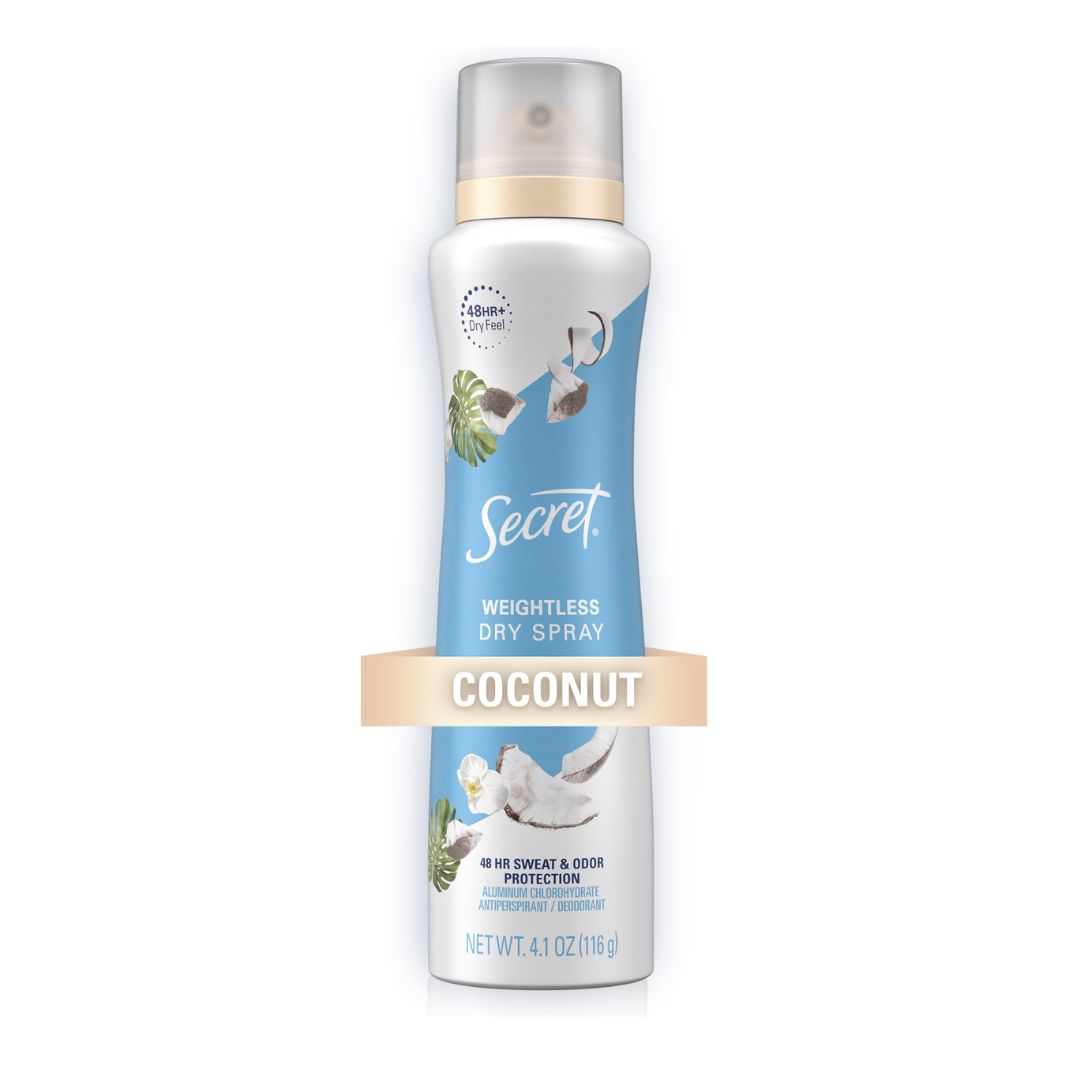 Secret deo coconut+argan oil - 116g