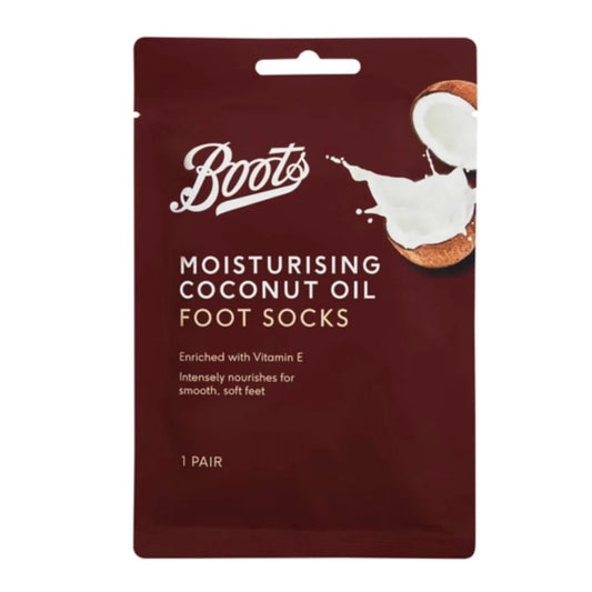 Boots Moisturising Coconut Oil Foot socks - 1 Pair