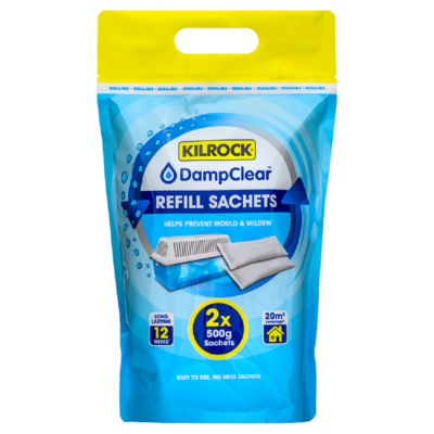 KILROCK DAMP CLEAR REFILL POUCH  (2x500g)