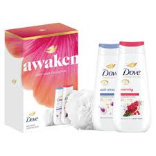 Dove Awaken 3pc Set (2x225ml Advanced Care Bodywash)