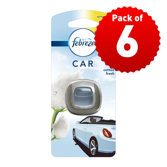 Febreze Car Air Freshener - Cotton Fresh