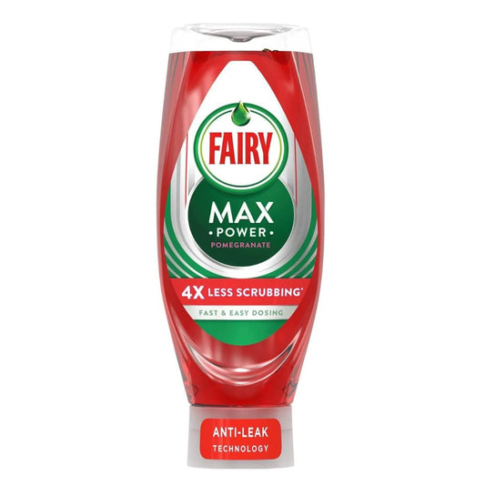 Fairy Washing Up Liquid Max Power Pomegranate - 640ml