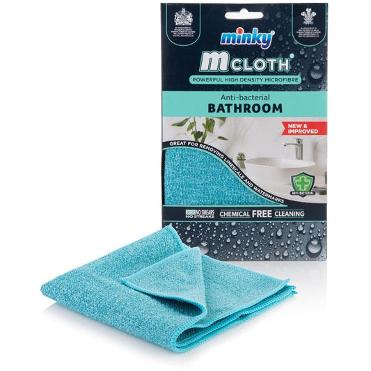 MINKY M CLOTH ANTIBAC BATHROOM - microfiber
