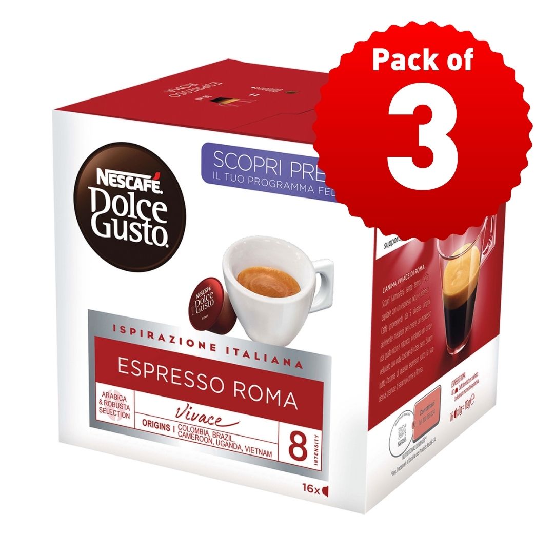 NESCAFE - DOLCE GUSTO - ROMA - INTESITY 8 - 16 Pods