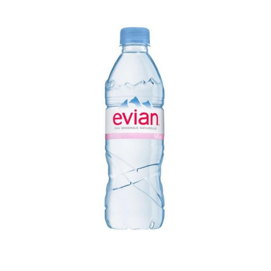 Evian natural mineral water - 50cl