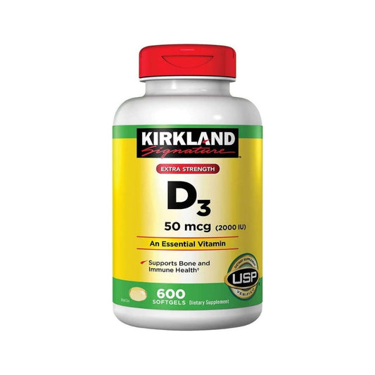 Kirkland vitamin D3 - 600 Capsules