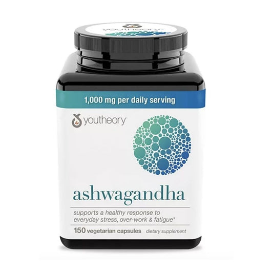 Youtheory ashwagandha - 1000mg - 150 Capsules