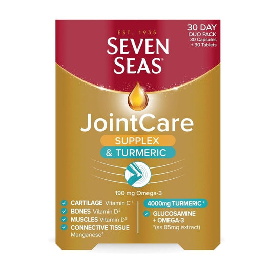 SEVEN SEAS - JOINT CARE SUPPLEX + TURMERIC 4000mg - 60 Capsules