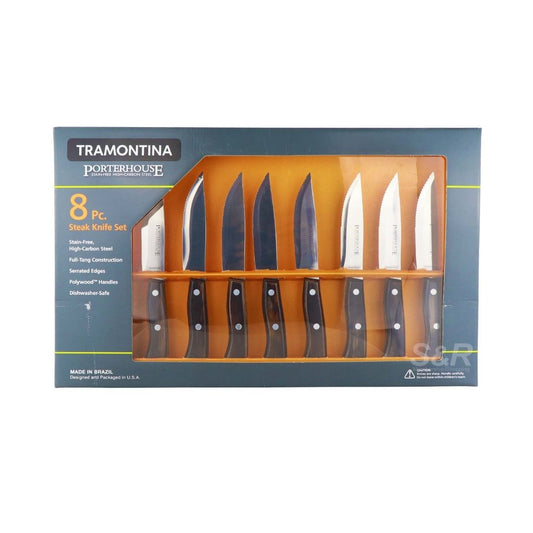 TRAMONTINA - STEAK KNIVES - 8 Pieces