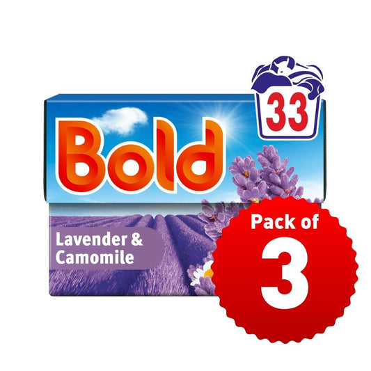 BOLD PODS 3 IN 1 LAVENDER & CHAMOMILE 33 pods