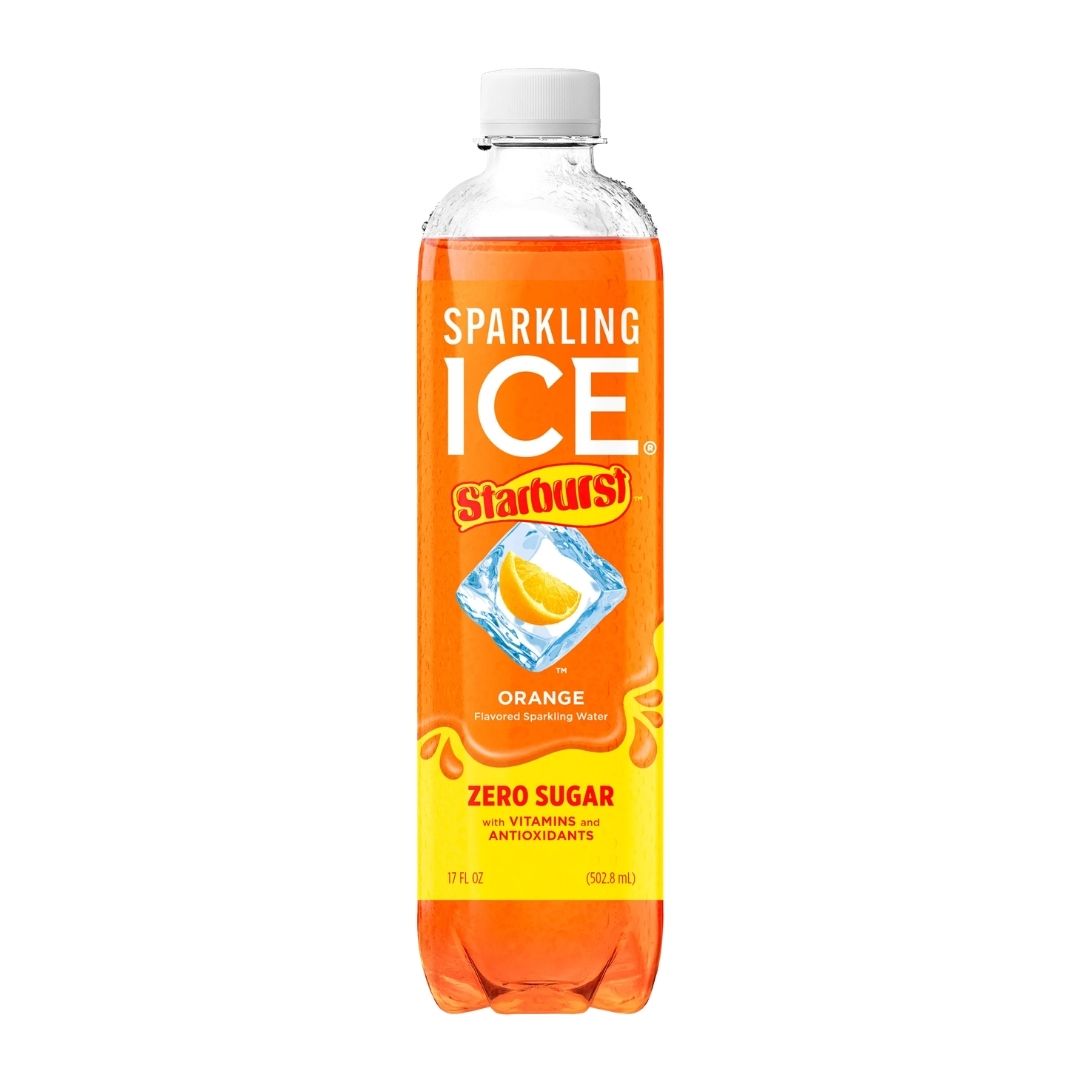Sparkling Ice Starburst Orange