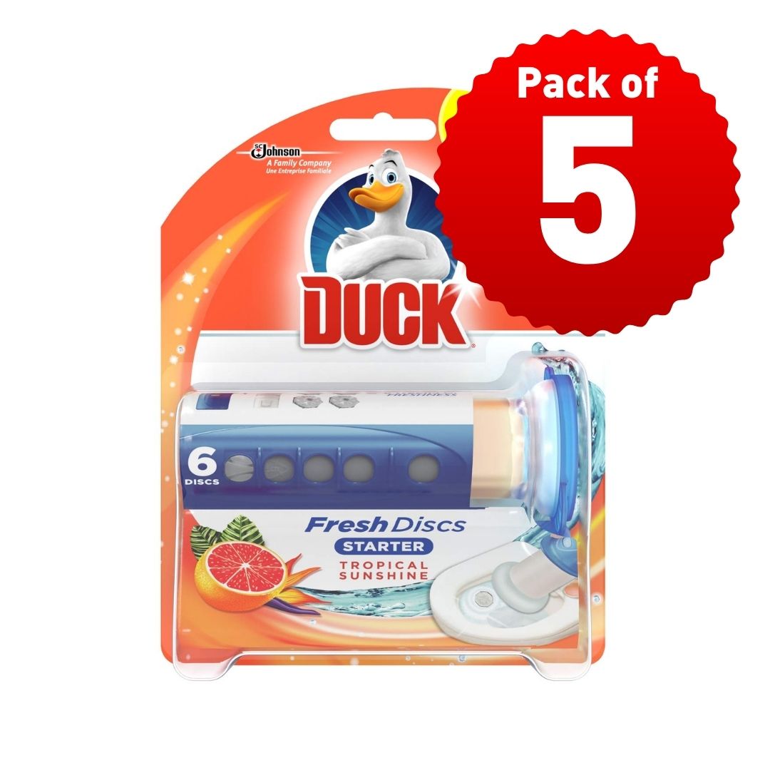 TOILET DUCK DISCS UNIT TROPICAL FRESH - 36ml