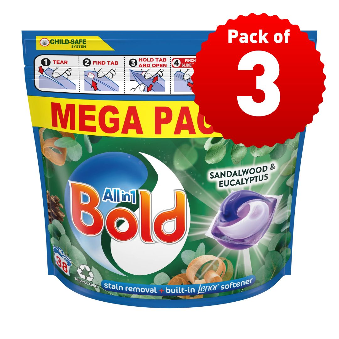 Bold Pods sandalwood & eucalyptus - 38 Pods