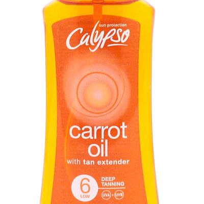 Calypso Carrot Oil SPF6 With Tan Extender - 200ml