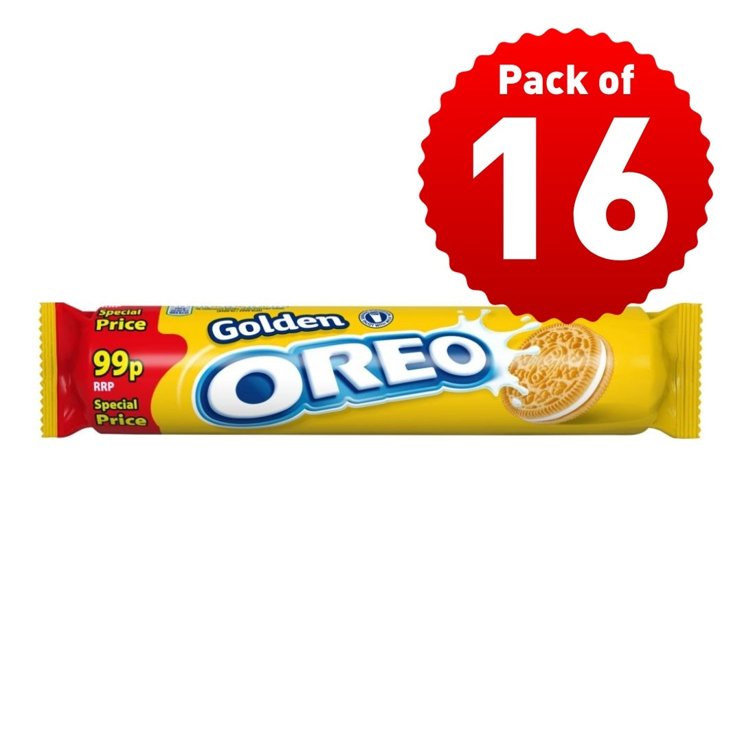Oreo Golden Sandwich Biscuits - 157g