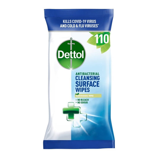 Dettol Cleaning Surface Wipes - Original - 110 Sheets