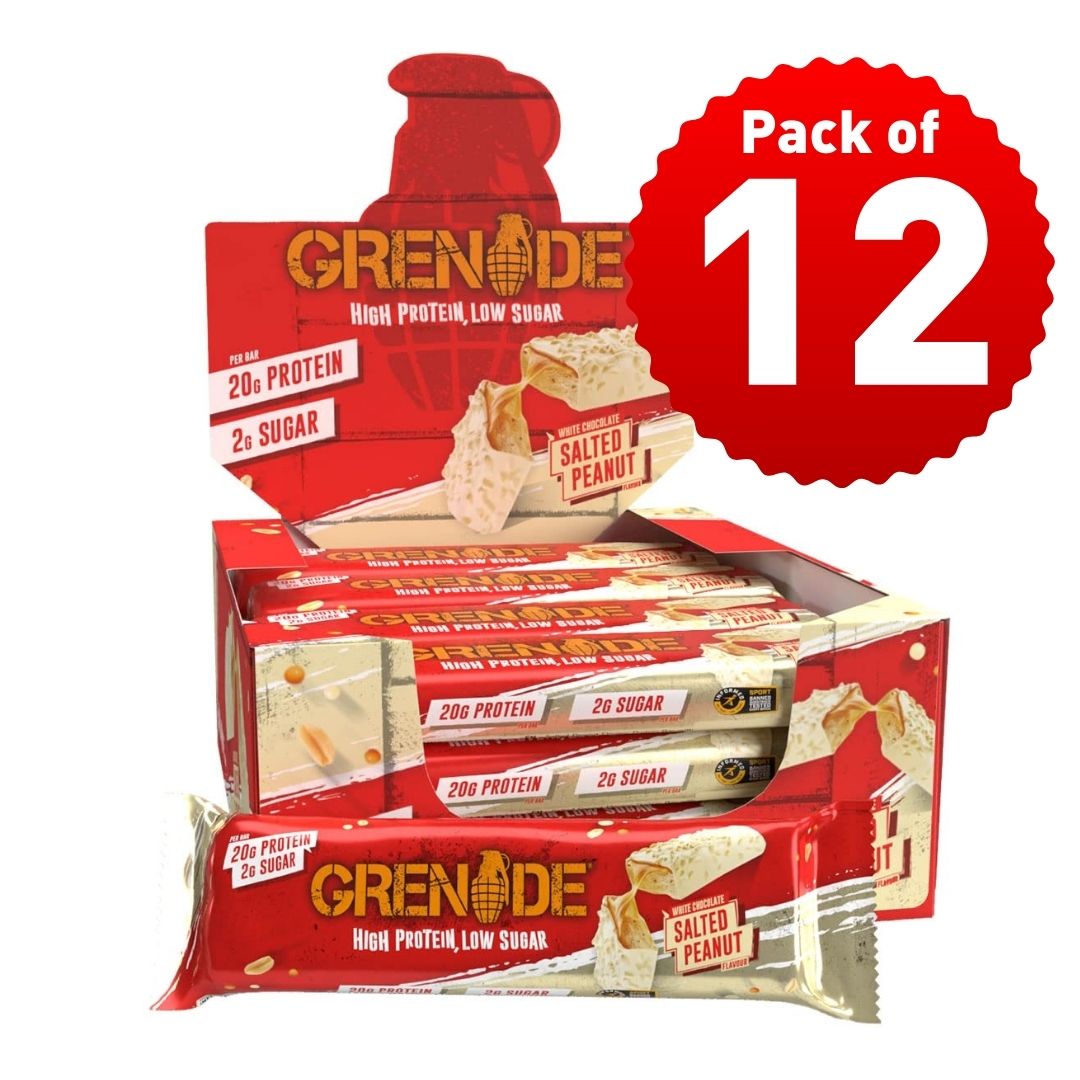 Grenade Carb Killa Bar - White Chocolate Salted Peanut - 60g